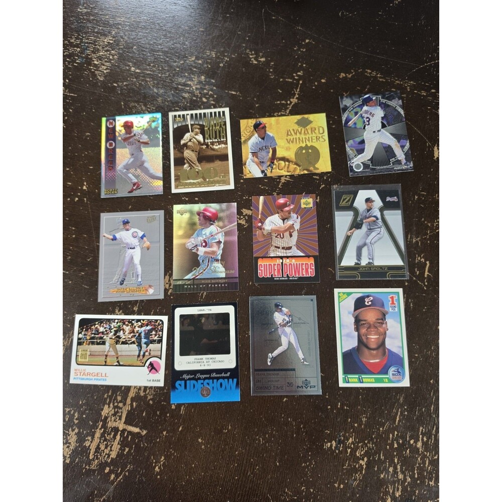 Baseball Cards Lot 200 NM ALL STARS w/ Griffey Jr 1996 A Cut Above Complete Set - Picture 14 of 16